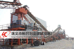 山西吕梁年产40万吨砂石生产线